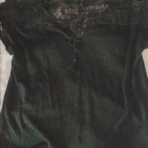 Black Aeropostale Delicate top